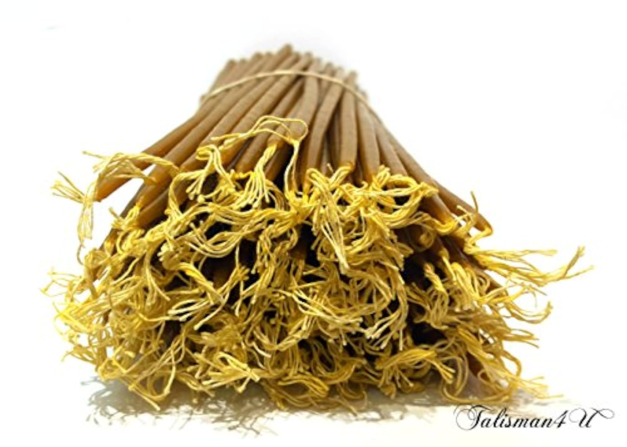 Natural Pure Beeswax Taper Candles, Gift Box Packed